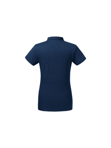 RUSSELL LADIES' PURE ORGANIC POLO /api/colors/dac7f052-16c9-4080-ba5c-aefc702fb74b personnalisable