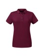 Polo's RUSSELL LADIES' PURE ORGANIC POLO voor bedrukking &amp; borduring