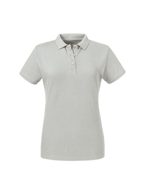 RUSSELL LADIES' PURE ORGANIC POLO  personnalisable