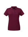 RUSSELL LADIES' PURE ORGANIC POLO /api/colors/86185b65-5340-41c9-bb92-4d29c8ef7554 personnalisable