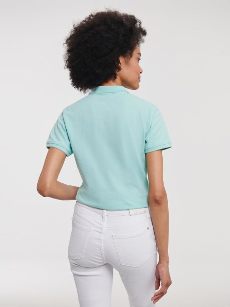 Polos à personnaliser RUSSELL LADIES' PURE ORGANIC POLO /api/colors/6e9e449e-20e6-43d9-ae2d-df4dad68687d