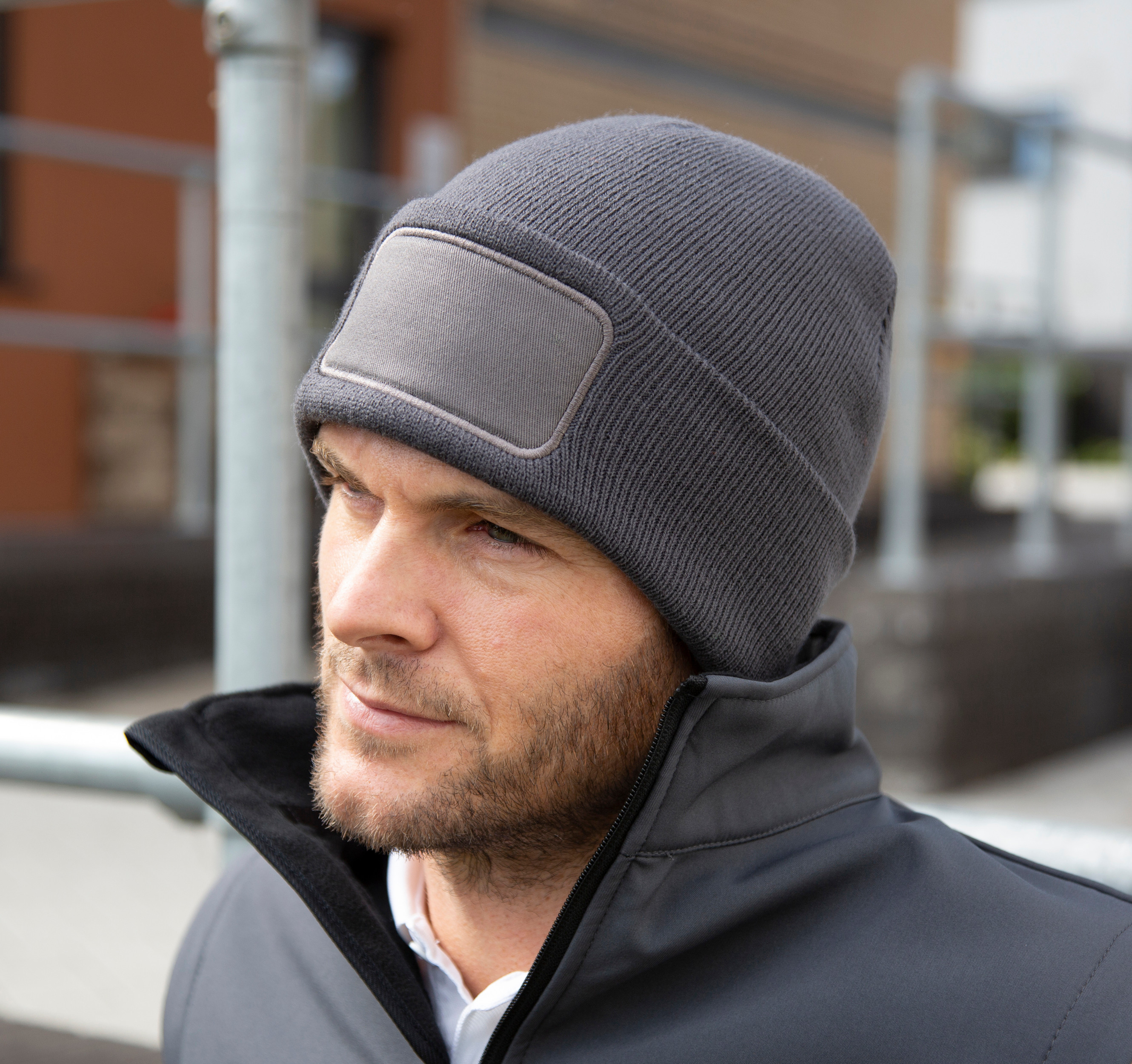 Bonnets personnalisable RESULT Bonnet imprimable double Tricot