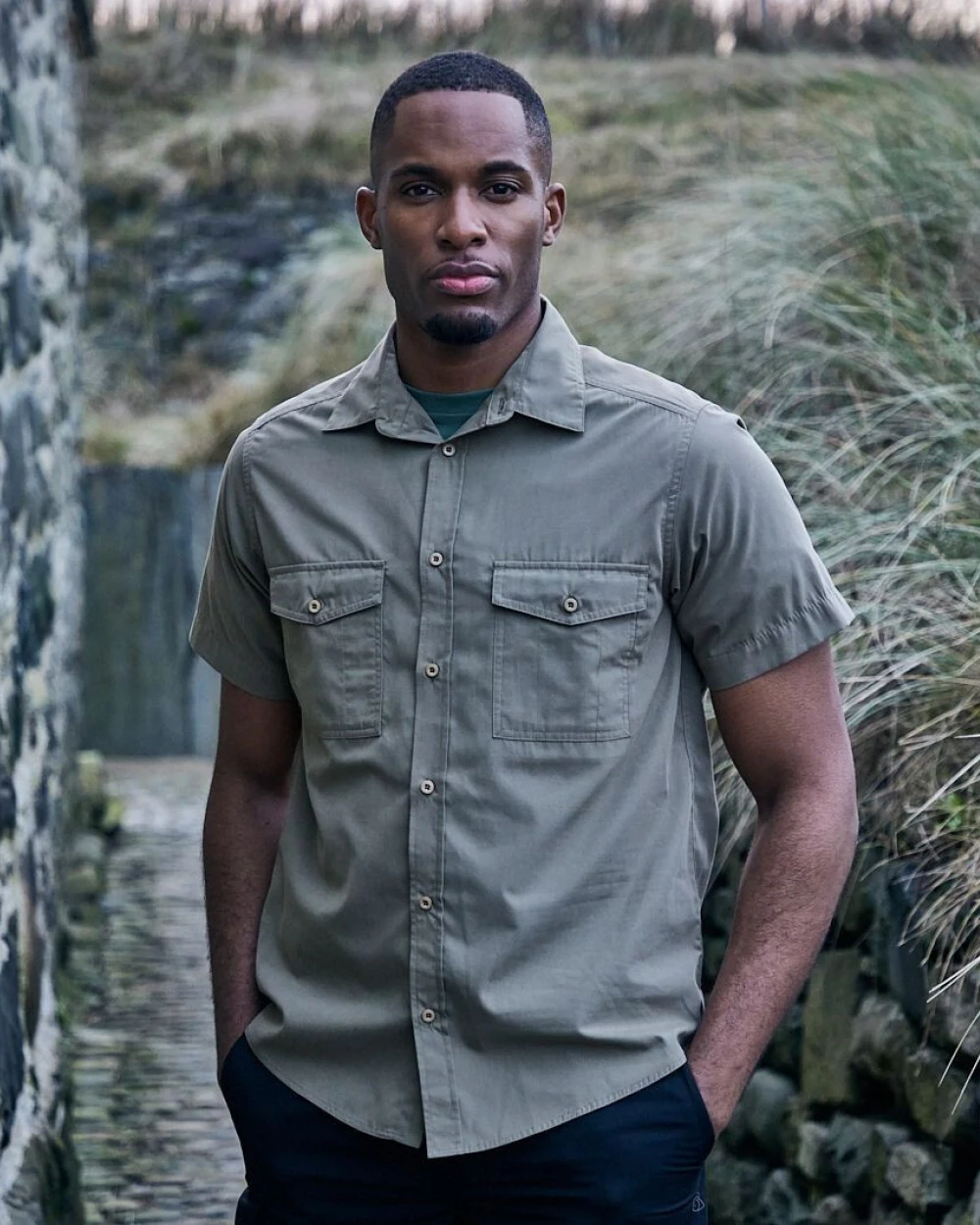 Hemden CRAGHOPPERS EXPERT EXPERT KIWI SHORT SLEEVED SHIRT voor bedrukking &amp; borduring
