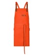 EXNER Bib Apron Canvas With Decorative Label Schürzen personalisierbar