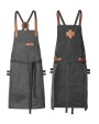 Tabliers personnalisable EXNER Bib Apron Canvas With Decorative Label