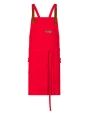 Schorten EXNER Bib Apron Canvas With Decorative Label voor bedrukking &amp; borduring