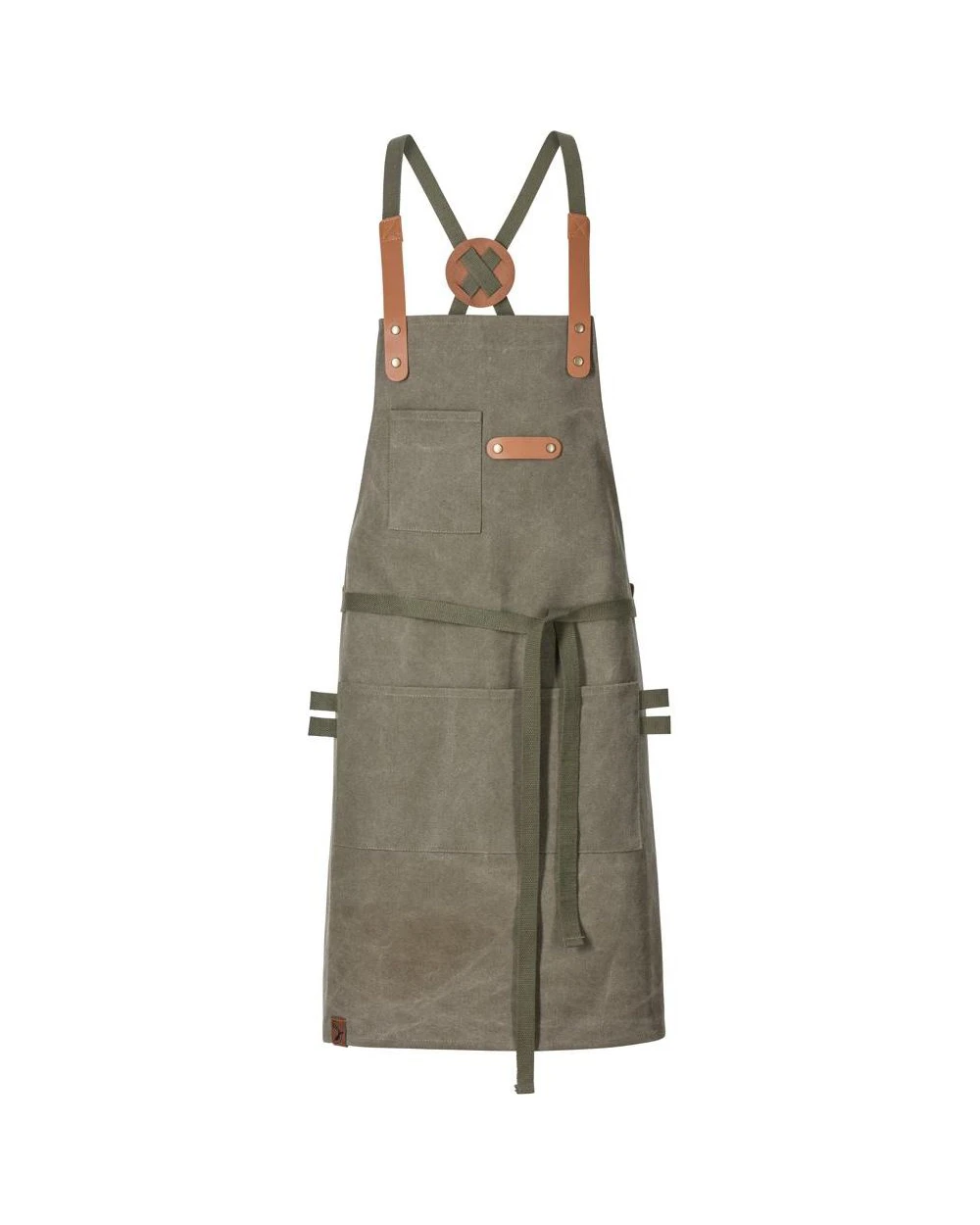 Tabliers personnalisable EXNER Bib Apron Canvas With Decorative Label