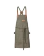 Tabliers personnalisable EXNER Bib Apron Canvas With Decorative Label