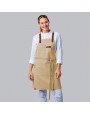 Tabliers personnalisable EXNER Bib Apron Canvas With Decorative Label