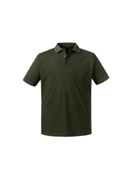 RUSSELL MEN'S PURE ORGANIC POLO /api/colors/06a1e8ca-8322-48cf-8302-f92423bebd56 personnalisable
