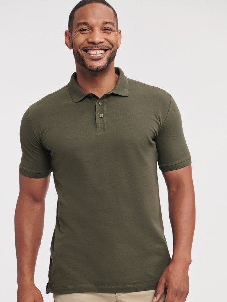 Polos à personnaliser RUSSELL MEN'S PURE ORGANIC POLO 