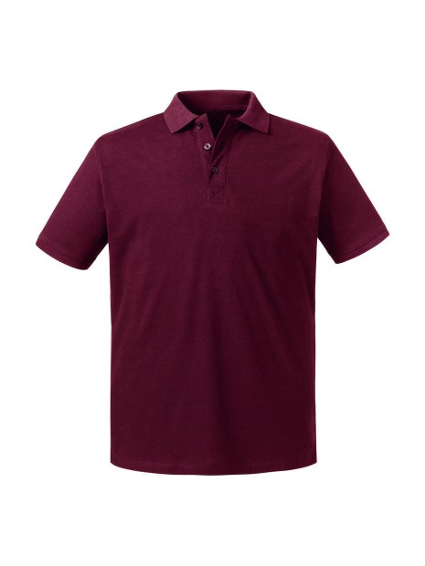 RUSSELL MEN'S PURE ORGANIC POLO /api/colors/86185b65-5340-41c9-bb92-4d29c8ef7554 personnalisable