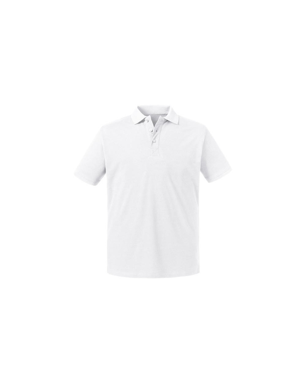 RUSSELL MEN'S PURE ORGANIC POLO Poloshirts personalisierbar