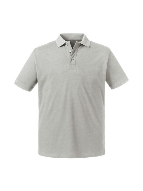 RUSSELL MEN'S PURE ORGANIC POLO  personnalisable