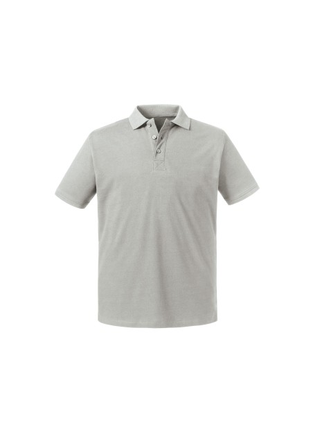 RUSSELL MEN'S PURE ORGANIC POLO /api/colors/d3a8c417-dd5a-4053-9302-52b2bb7aa59d personnalisable