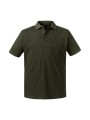 RUSSELL MEN'S PURE ORGANIC POLO  personnalisable