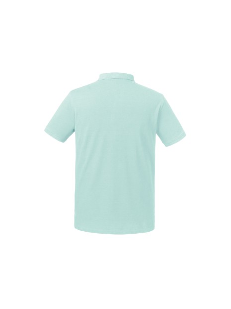 RUSSELL MEN'S PURE ORGANIC POLO /api/colors/6e9e449e-20e6-43d9-ae2d-df4dad68687d personnalisable