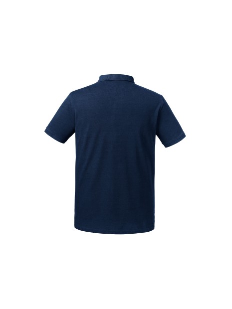 RUSSELL MEN'S PURE ORGANIC POLO /api/colors/dac7f052-16c9-4080-ba5c-aefc702fb74b personnalisable