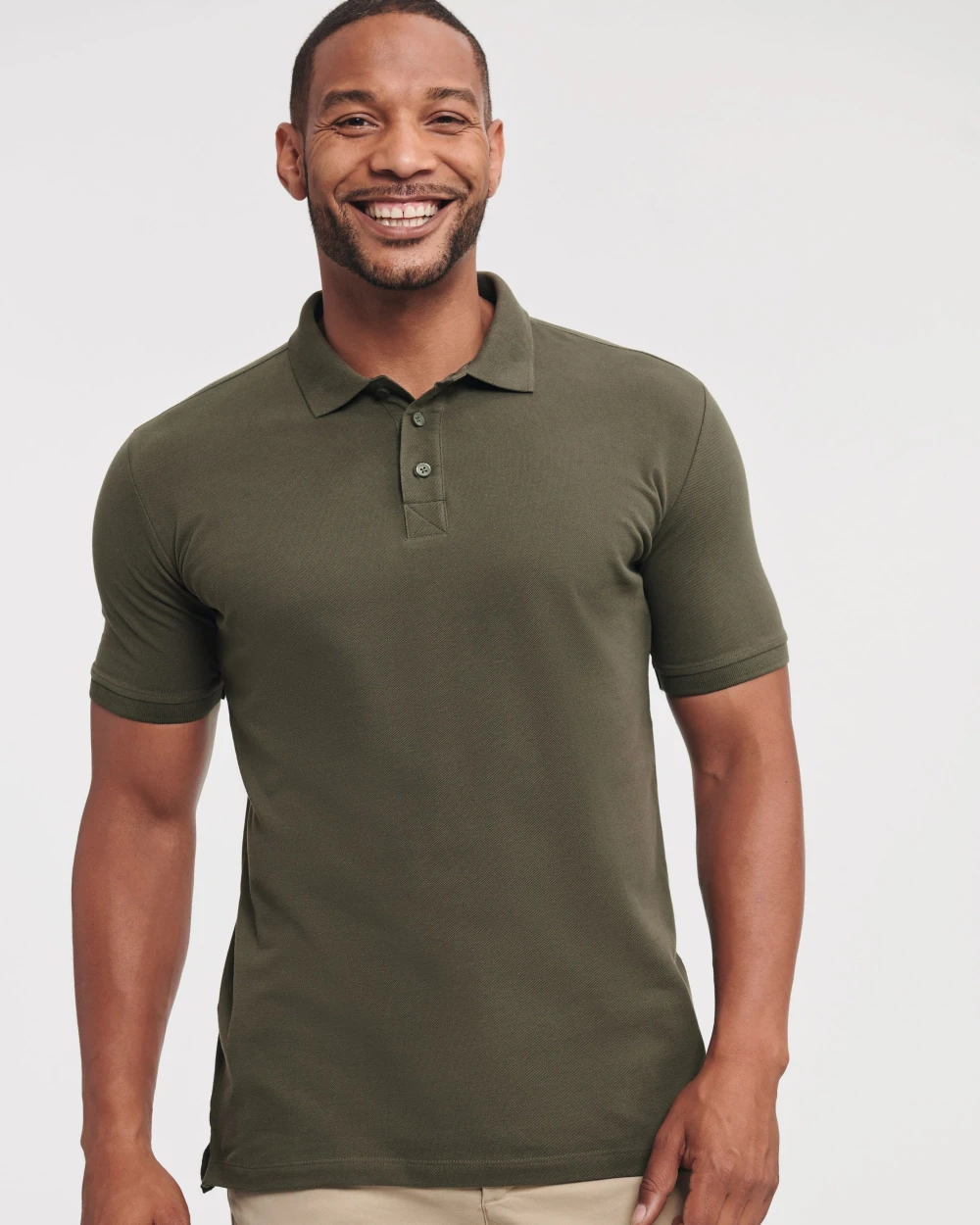 Polos personnalisable RUSSELL MEN'S PURE ORGANIC POLO