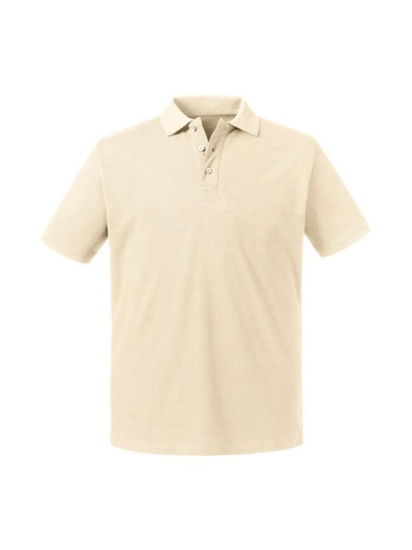 RUSSELL MEN'S PURE ORGANIC POLO /api/colors/e4673c21-e8cb-492b-aa0c-b227b8618401 personnalisable