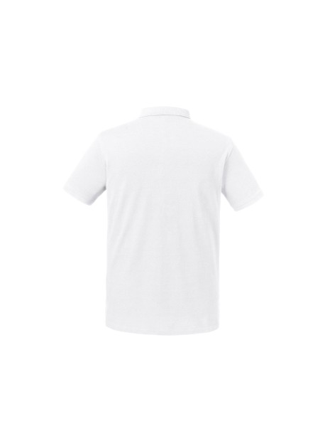 RUSSELL MEN'S PURE ORGANIC POLO /api/colors/7a92cd2d-10d2-40b4-928b-296bb7487506 personnalisable