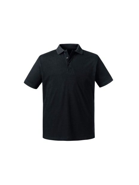 RUSSELL MEN'S PURE ORGANIC POLO /api/colors/b9fdad4a-5e94-45cb-8c03-c08b349b28c3 personnalisable