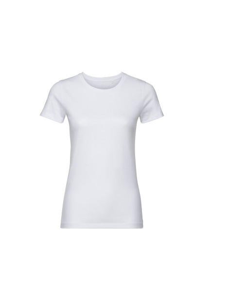 RUSSELL LADIES' PURE ORGANIC TEE /api/colors/7a92cd2d-10d2-40b4-928b-296bb7487506 personnalisable