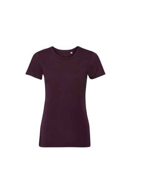 RUSSELL LADIES' PURE ORGANIC TEE /api/colors/86185b65-5340-41c9-bb92-4d29c8ef7554 personnalisable
