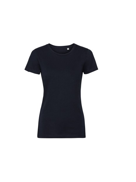 RUSSELL LADIES' PURE ORGANIC TEE /api/colors/dac7f052-16c9-4080-ba5c-aefc702fb74b personnalisable