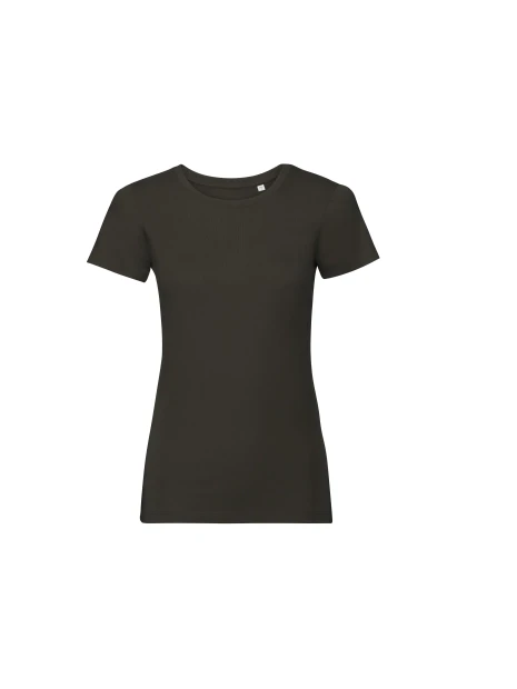 RUSSELL LADIES' PURE ORGANIC TEE /api/colors/06a1e8ca-8322-48cf-8302-f92423bebd56 personnalisable