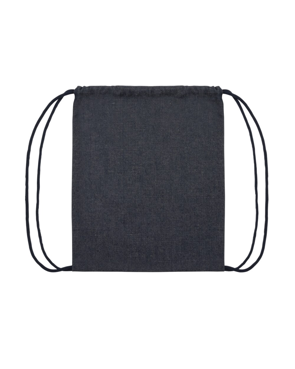 4DO Impact AWARE™ Rucksack aus recyceltem Denim mit Kordelzug Taschen personalisierbar