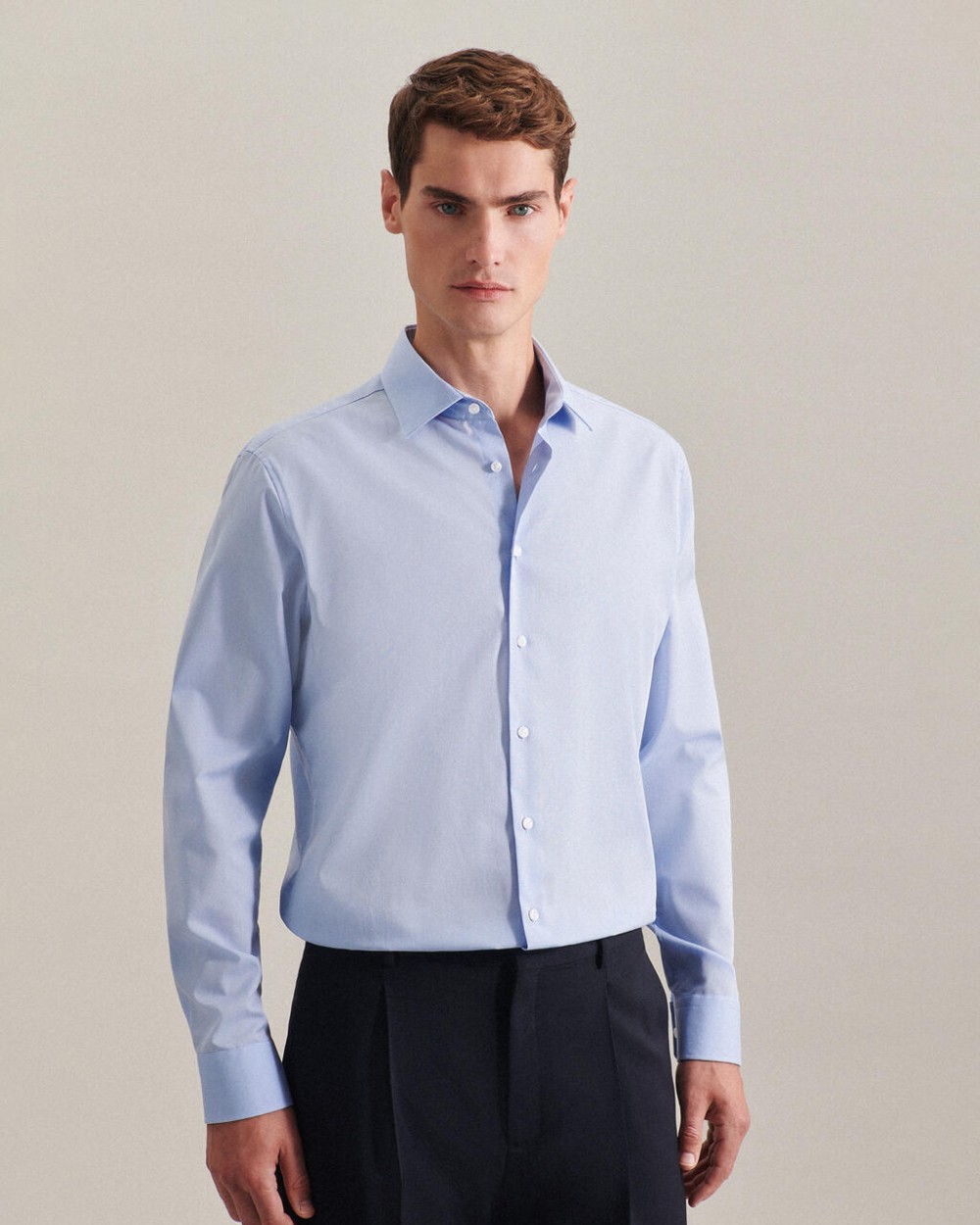 SEIDENSTICKER Seidensticker Shaped Fit 1/1 Business Kent Hemden personalisierbar