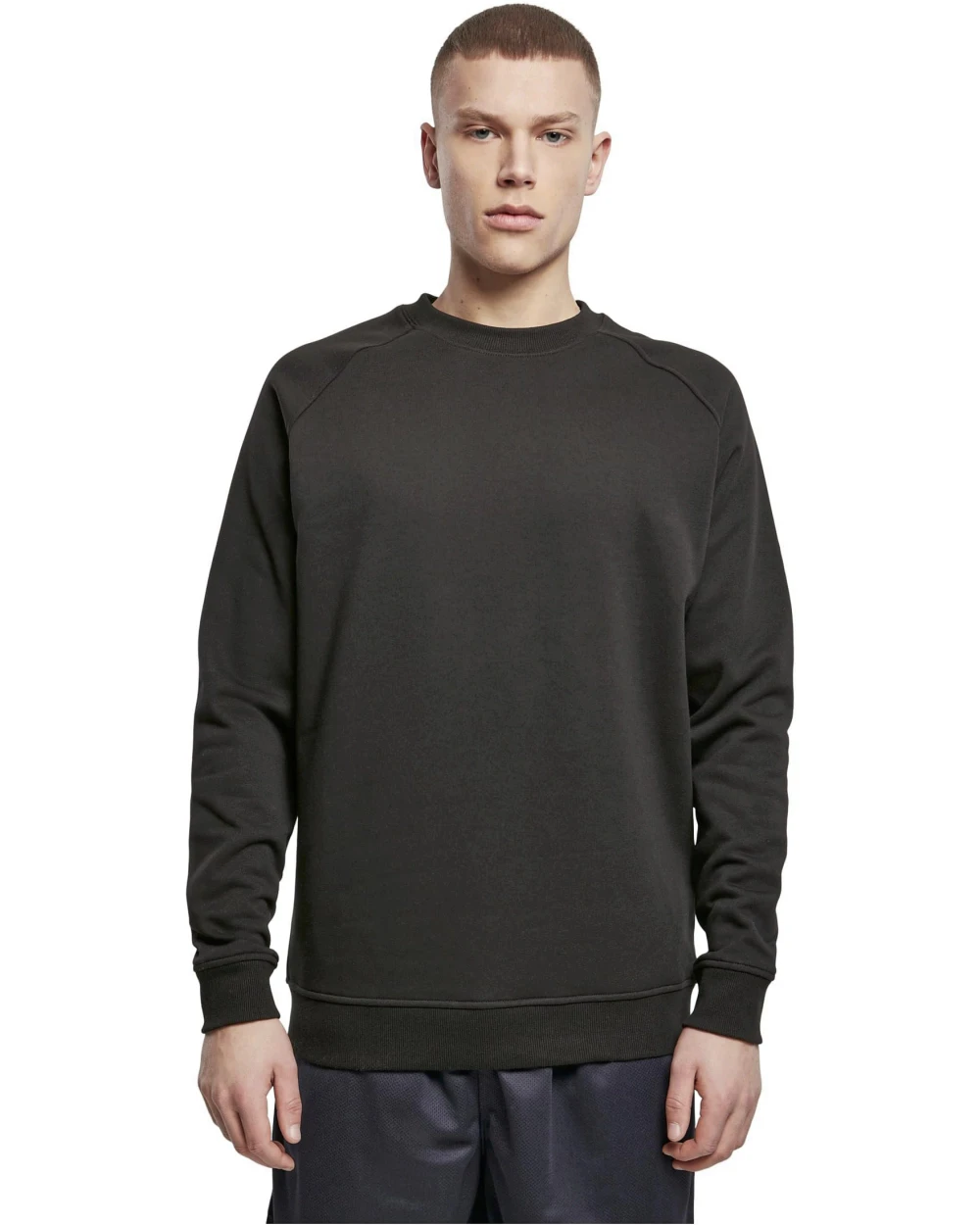 BUILD YOUR BRAND Raglan Sweat Crewneck Sweatshirts personalisierbar