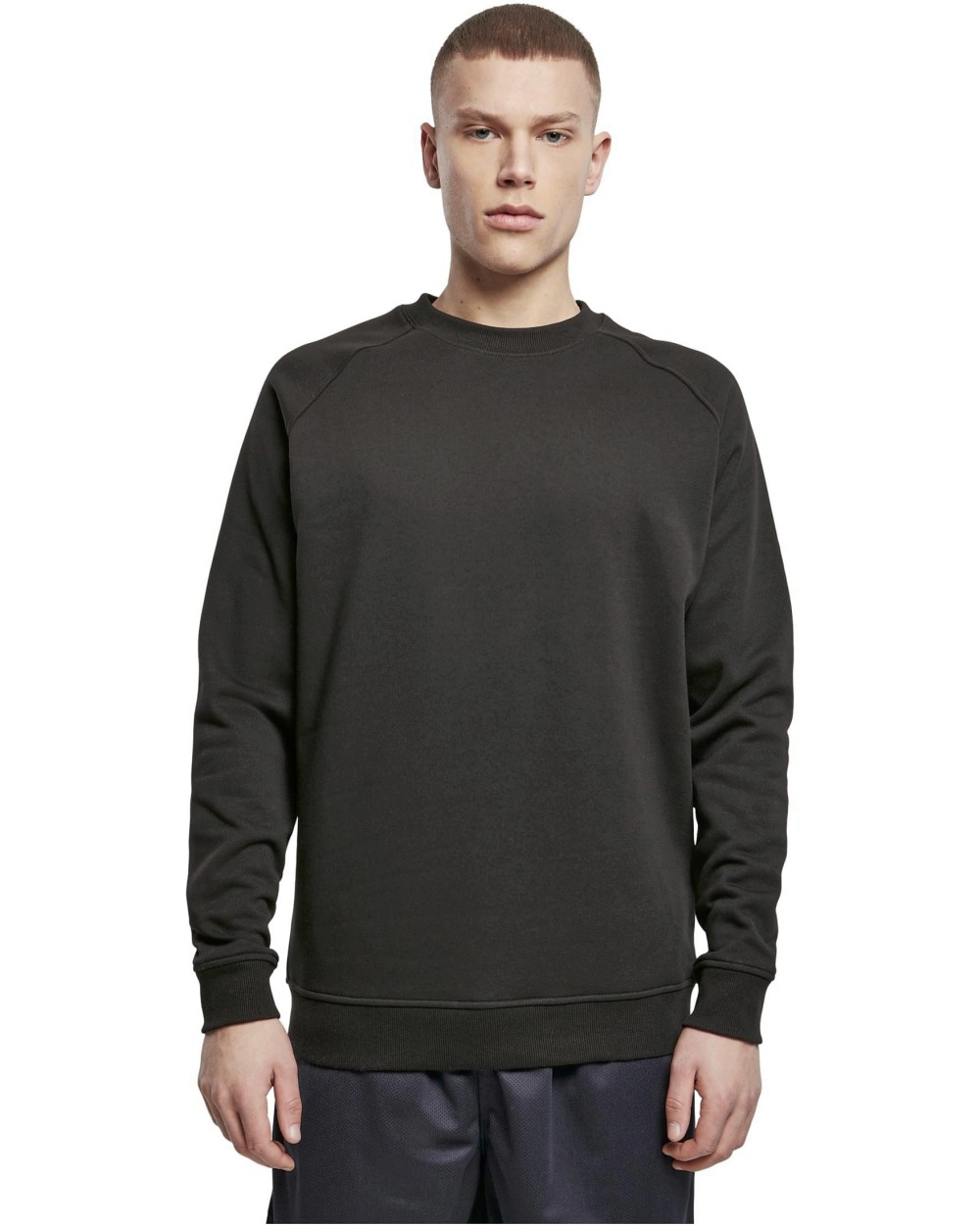 Sweat-shirts personnalisable BUILD YOUR BRAND Raglan Sweat Crewneck