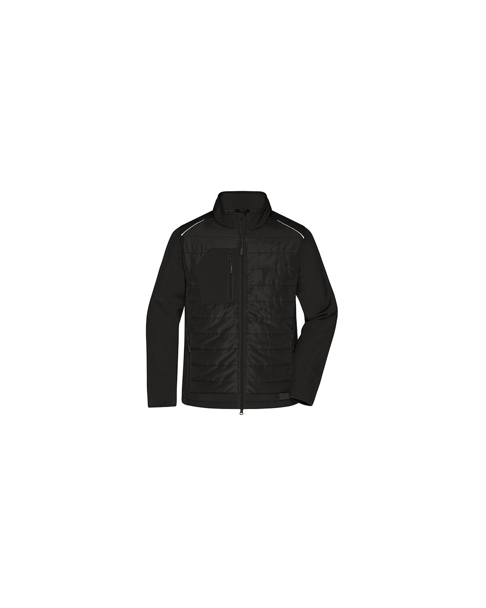 Jassen JAMES & NICHOLSON Men's Hybrid Jacket voor bedrukking &amp; borduring