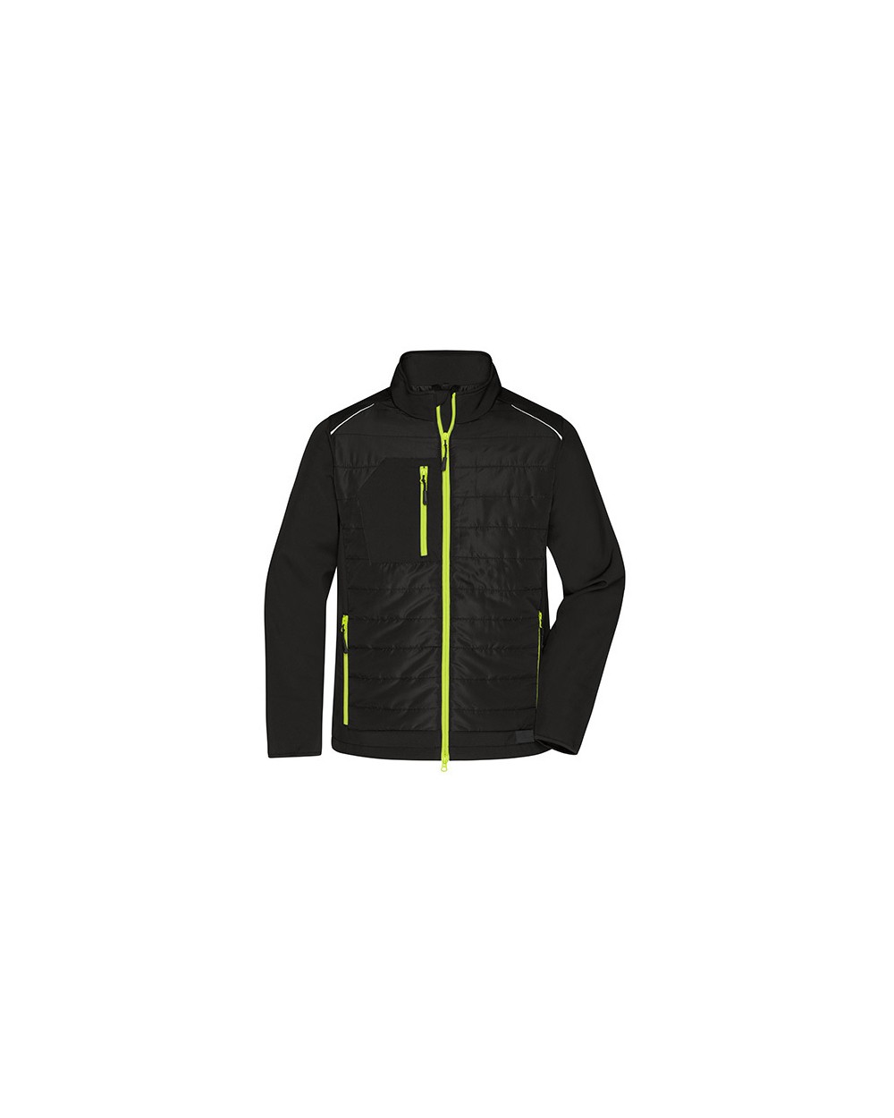 Jassen JAMES & NICHOLSON Men's Hybrid Jacket voor bedrukking &amp; borduring