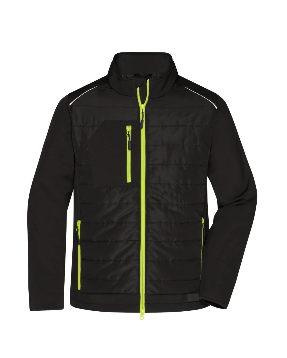 Jassen JAMES & NICHOLSON Men's Hybrid Jacket voor bedrukking &amp; borduring