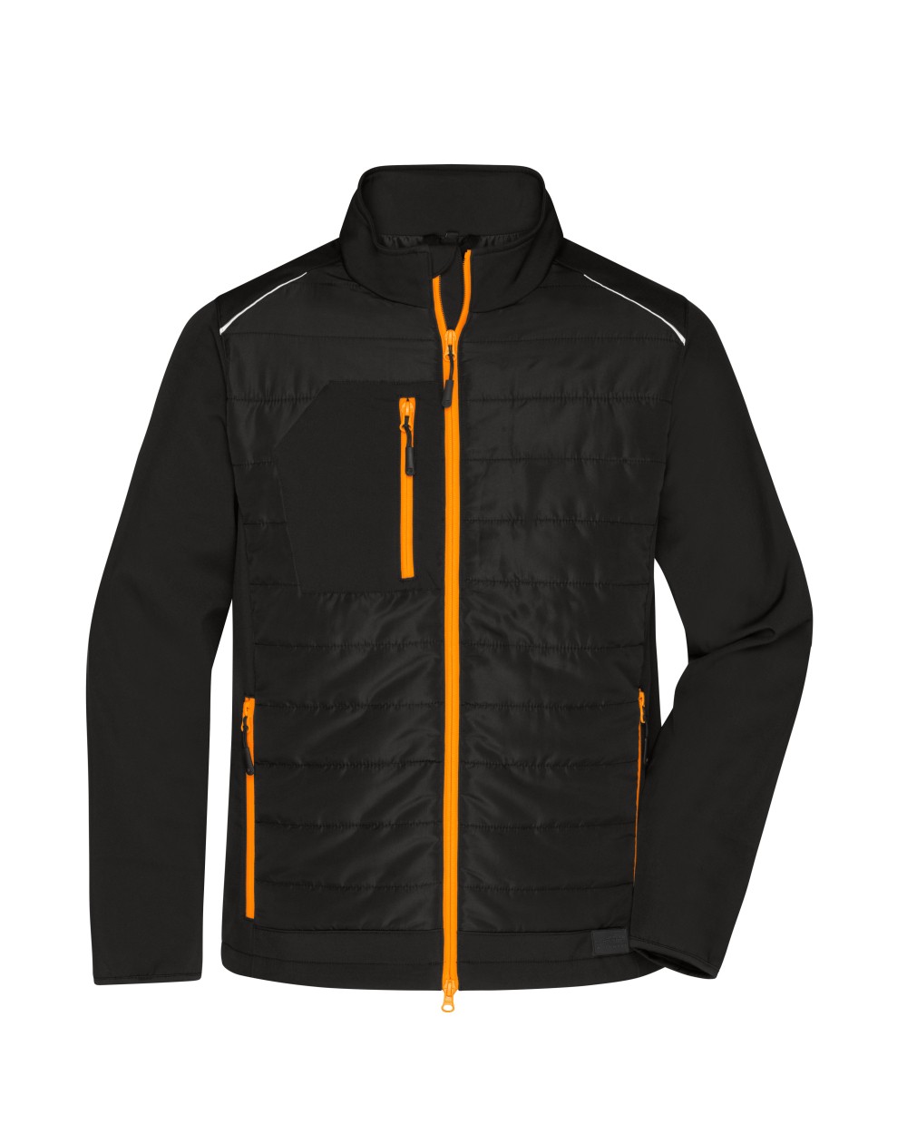 Jassen JAMES & NICHOLSON Men's Hybrid Jacket voor bedrukking &amp; borduring
