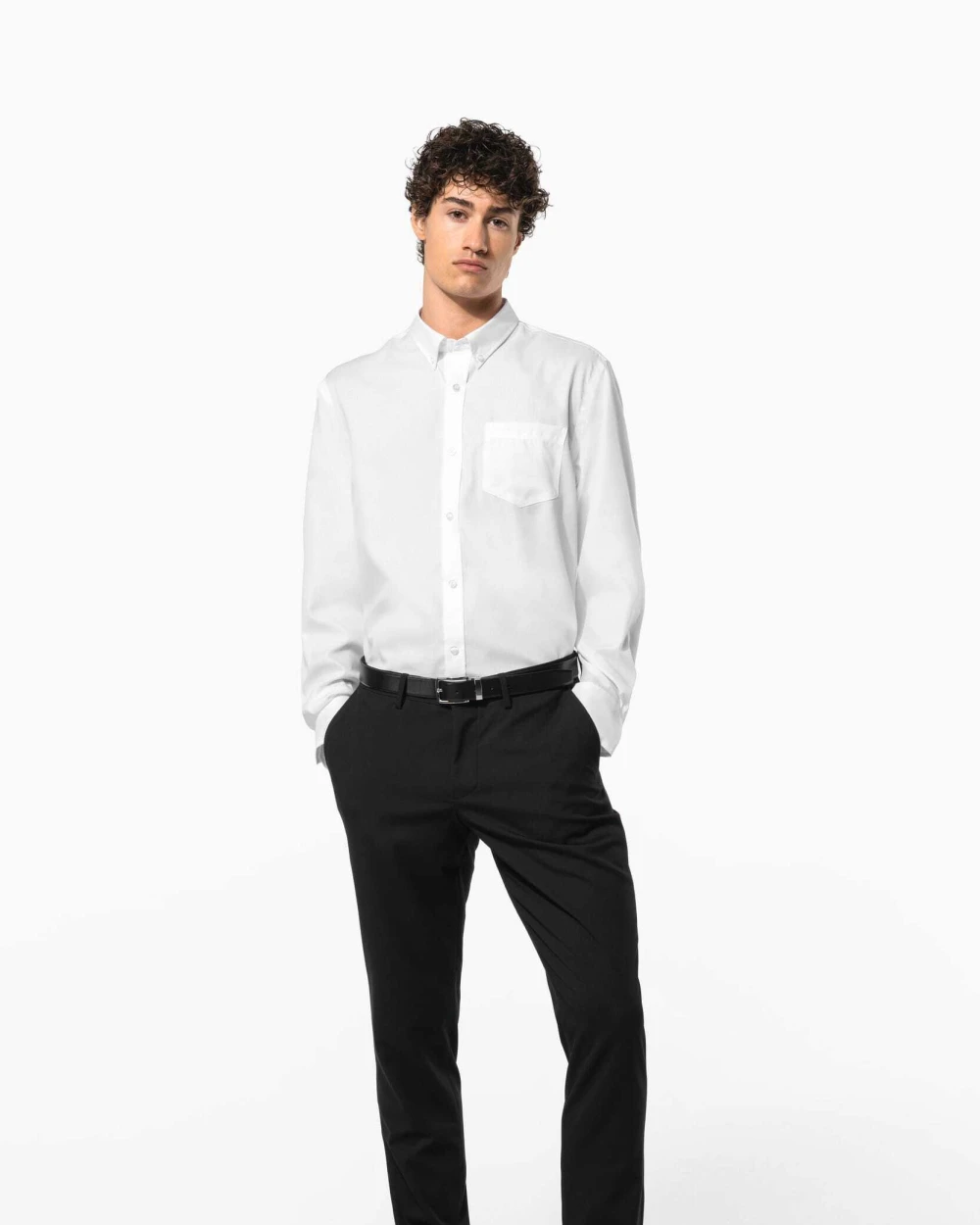 Chemises personnalisable KARIBAN Chemise manches longues sans repassage