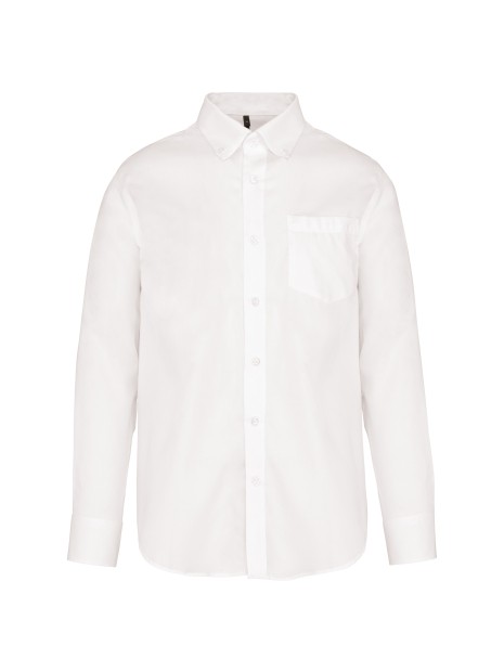 KARIBAN Chemise manches longues sans repassage /api/colors/7a92cd2d-10d2-40b4-928b-296bb7487506 personnalisable