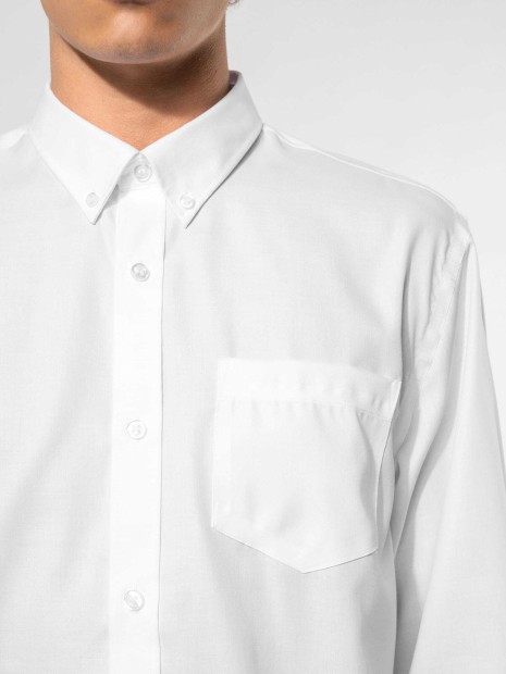 Chemises à personnaliser KARIBAN Chemise manches longues sans repassage 