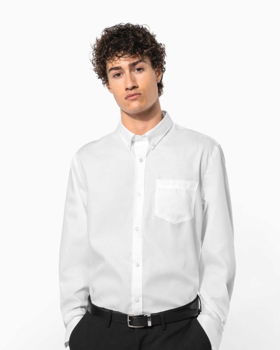 Chemises personnalisable Kariban Chemise manches longues sans repassage