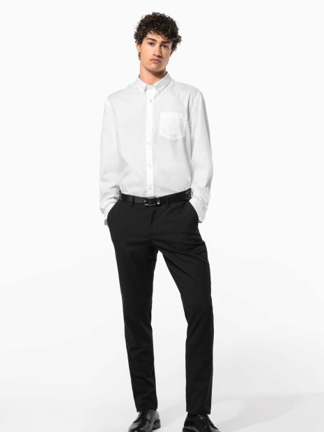Chemises à personnaliser KARIBAN Chemise manches longues sans repassage 