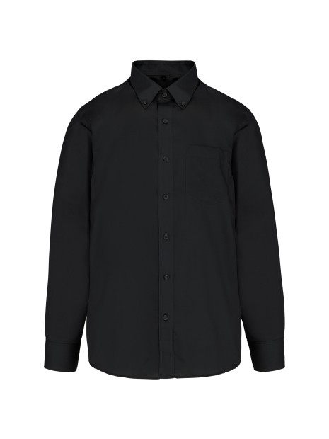 KARIBAN Chemise manches longues sans repassage /api/colors/b9fdad4a-5e94-45cb-8c03-c08b349b28c3 personnalisable