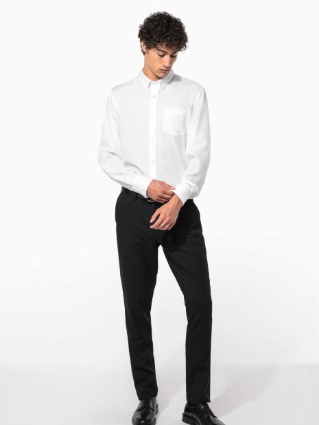 Chemises à personnaliser KARIBAN Chemise manches longues sans repassage 