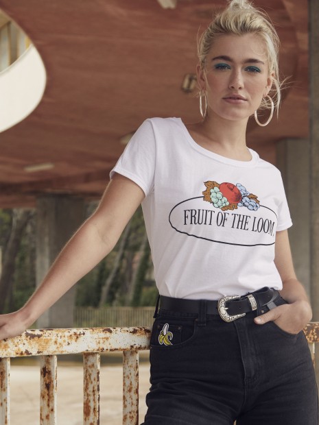 T-Shirts à personnaliser FOL LADIES VINTAGE T LARGE LOGO 