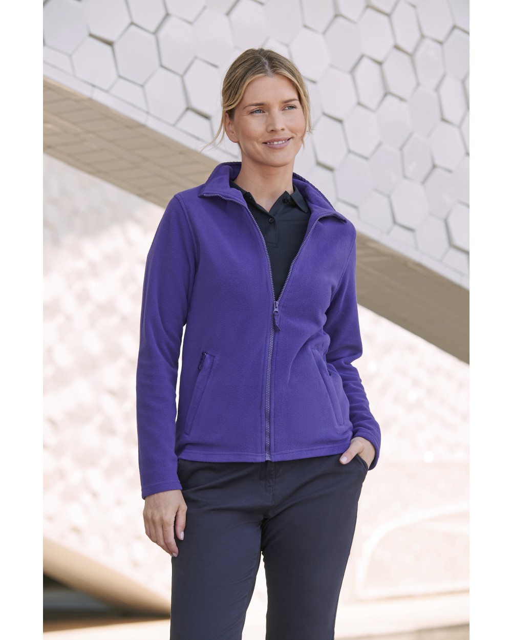 Laines polaires personnalisable HENBURY Ladies Microfleece Jacket