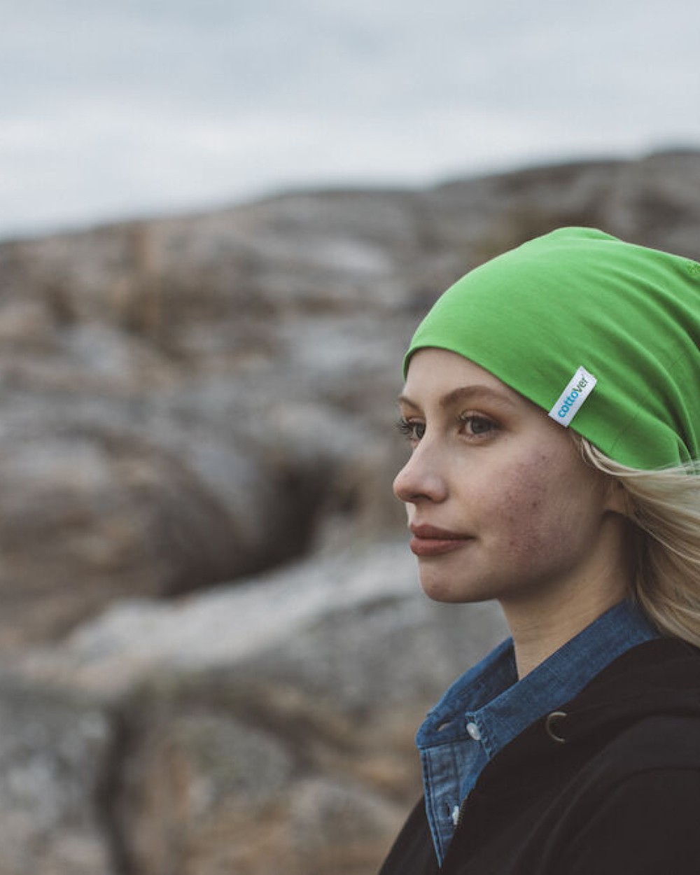 Bonnets personnalisable COTTOVER BONNET - CERTIFIÉ GOTS