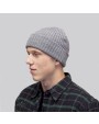 Bonnets personnalisable BRAIN WAVES POLYLANA® Rib Beanie With Cuff