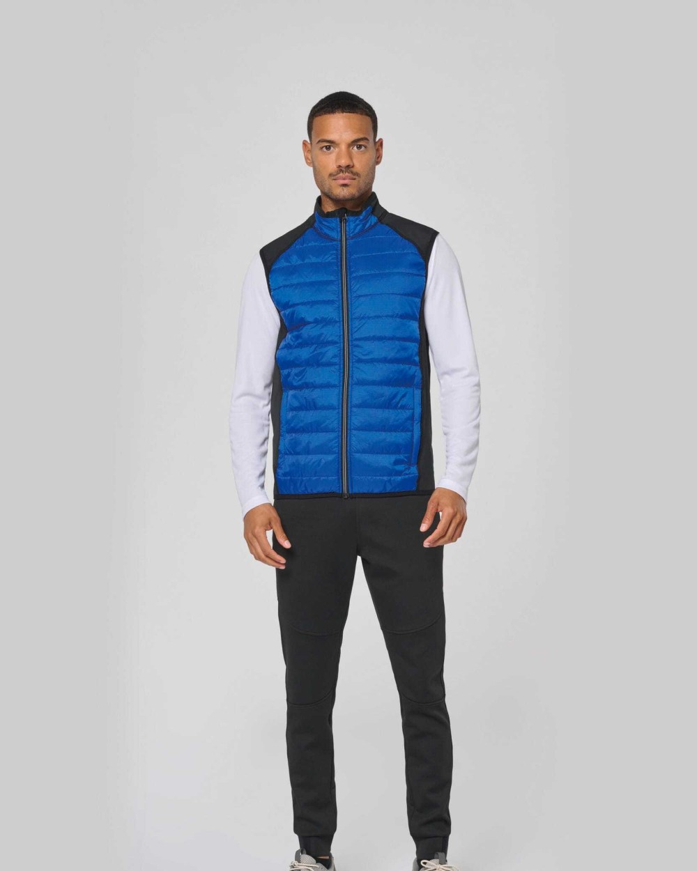 Vestes personnalisable PROACT Veste sport bi-matière sans manches unisexe